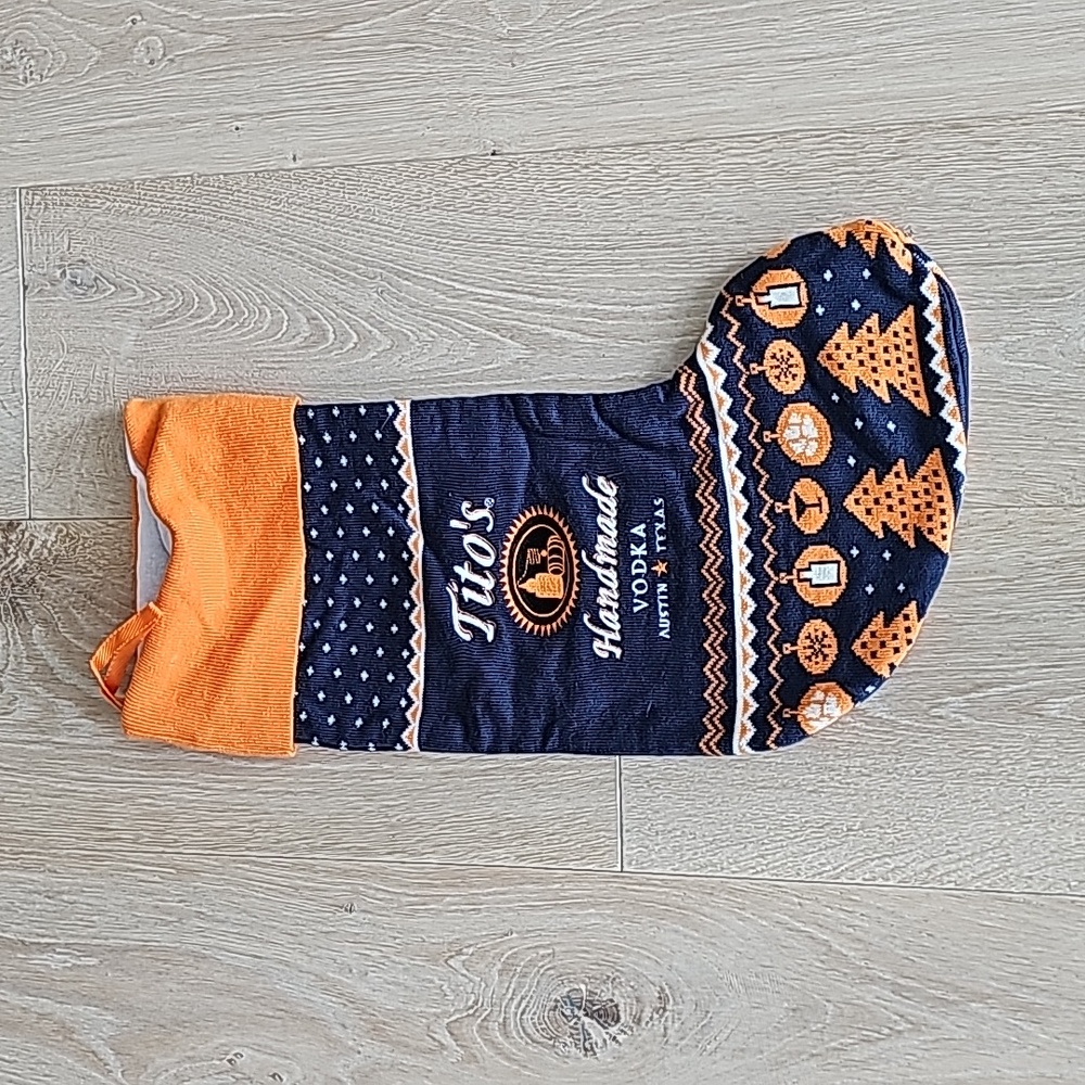 NWOT Tito's Vodka Holiday Stocking